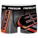 FREEGUN Lot de 3 Boxers Garçon Microfibre PACKX3 LOGO Orange Rose