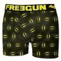 FREEGUN Boxer Garçon Microfibre TE Gris Jaune DC COMICS