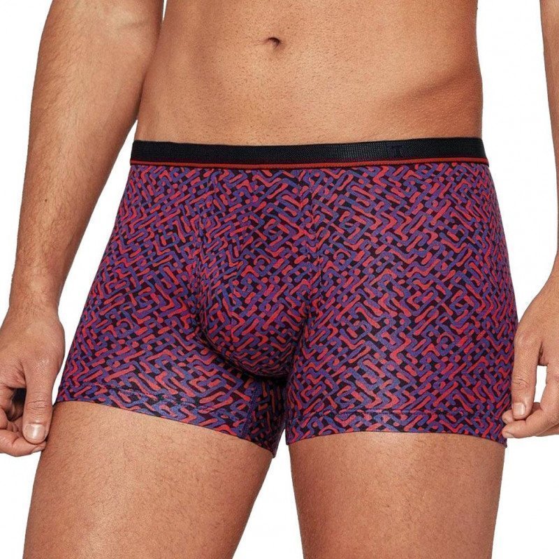 IAMWHATIWEAR Boxer Homme Lyocell ACTIVE Rouge Violet