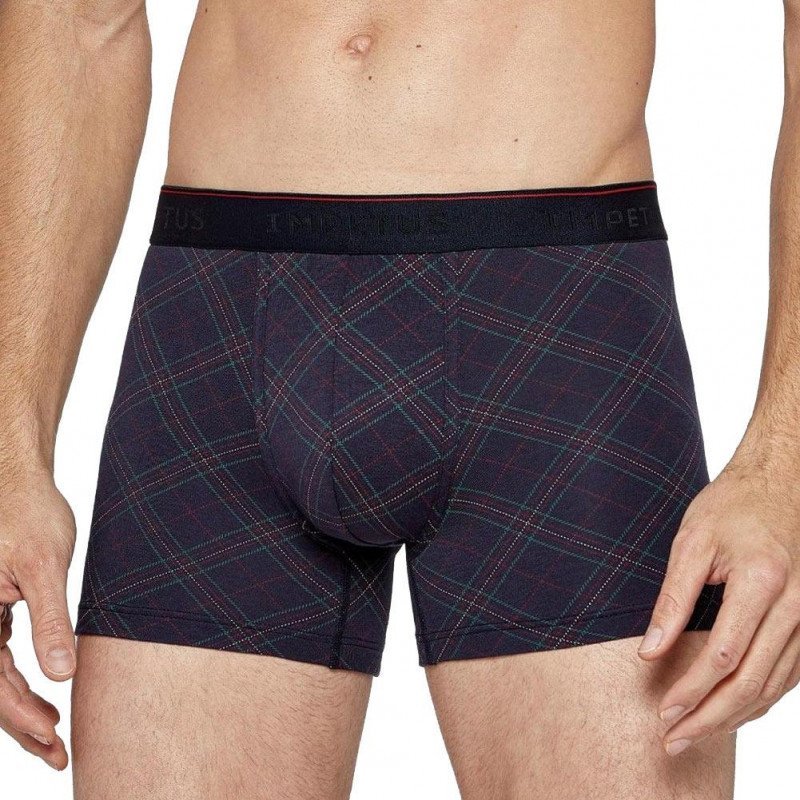 Boxer Homme CHRISTMAS Vert et Marine