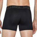 Boxer Homme LUCKY Noir et Uni