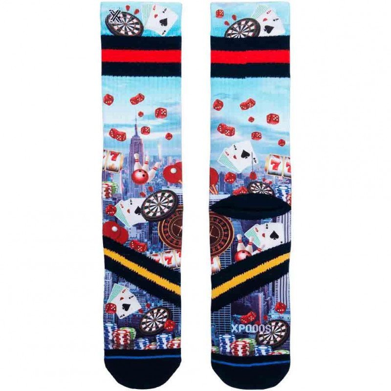 XPOOOS Chaussettes Homme MicroCoton JACKPOT Multicolore