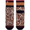 XPOOOS Chaussettes Femme Microfibre BRITNEY Léopard