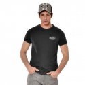 VON DUTCH Lot de 2 t-shirts Homme Coton BASICX2 Noir Gris