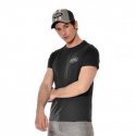 LOT DE 2 T-shirt manches courtes col rond Vêtements Homme BASICX2 Noir et Noir