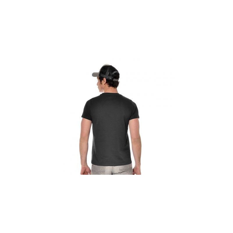 LOT DE 2 T-shirt manches courtes col rond Vêtements Homme BASICX2 Noir et Noir