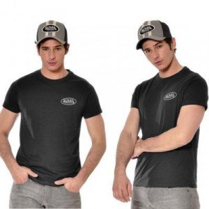 VON DUTCH Lot de 2 t-shirts Homme Coton BASICX2 Noir
