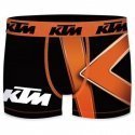 KTM Boxer Garçon Microfibre GEO Noir Orange