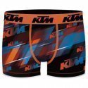 KTM Boxer Garçon Microfibre LOS Orange Bleu