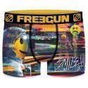 FREEGUN Boxer Garçon Microfibre AST Multicolore