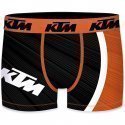 KTM Boxer Garçon Microfibre PNEU Noir Orange