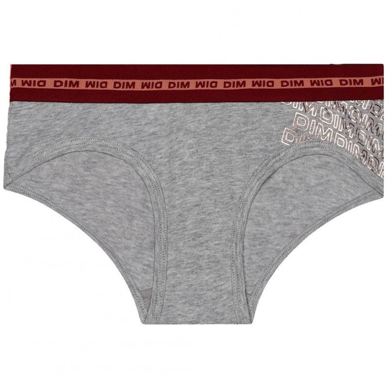 Shorty Fille DIMSPORT Gris et Uni