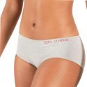 ATHENA Lot de 2 Boxers Fille Sans couture FASHION Gris Noir