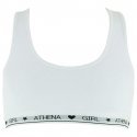 ATHENA Brassière Fille Coton ULTRA DOUX Blanc