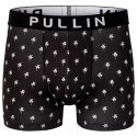 PULL IN Boxer Homme Microfibre BLACKPALMS Noir Blanc