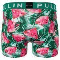 PULL IN Boxer Homme Microfibre SANDIA Vert Rose