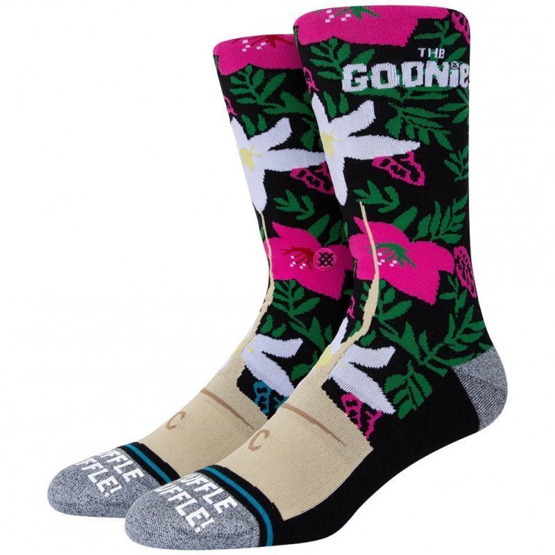 STANCE Chaussettes Homme Microcoton CHUNK Vert Rose THE GOONIES