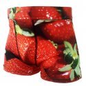 Boxer Homme FRAISE Rouge et Vert