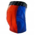 HERITAGE Boxer Homme Microfibre FRANCE Bleu Rouge MADE IN FRANCE