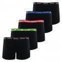 ATHENA Lot de 5 Boxers Homme Coton SPORTPACK Noir Multicolore