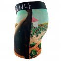 HERITAGE Boxer Homme Microfibre SQUID GAME Multicolore MADE IN FRANCE