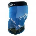 HERITAGE Boxer Homme MONT BLANC Bleu Blanc MADE IN FRANCE