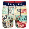 PULL IN Boxer Long Homme Microfibre FASKISIGNS Multicolore