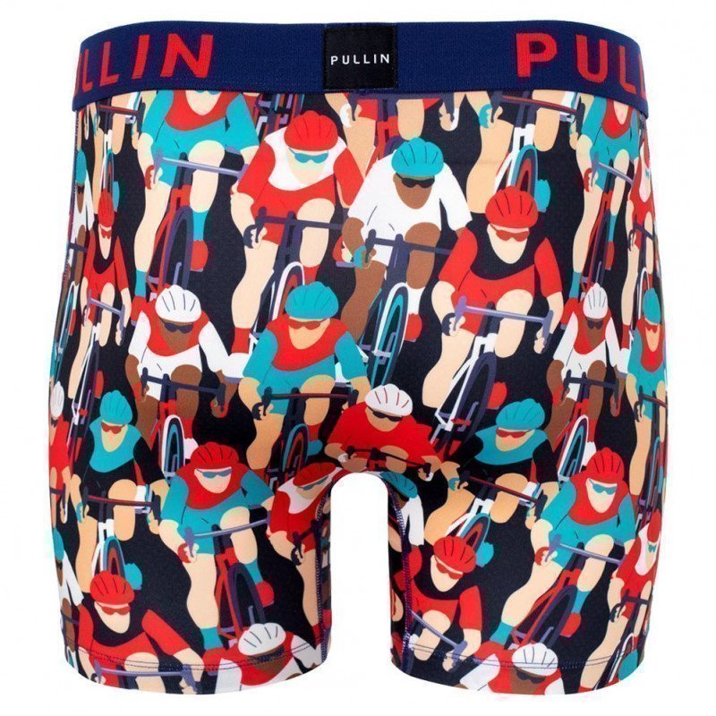 PULL IN Boxer Long Homme Microfibre FABIKERACER Multicolore