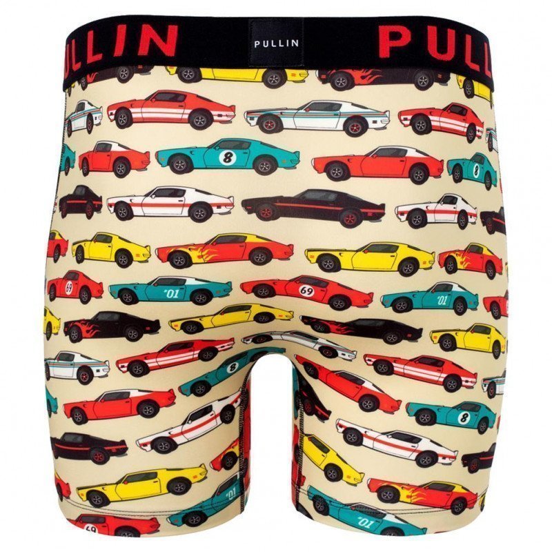 PULL IN Boxer Long Homme Microfibre FARACECAR Multicolore