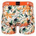 PULL IN Boxer Homme Microfibre MASEXOTICO Orange Vert