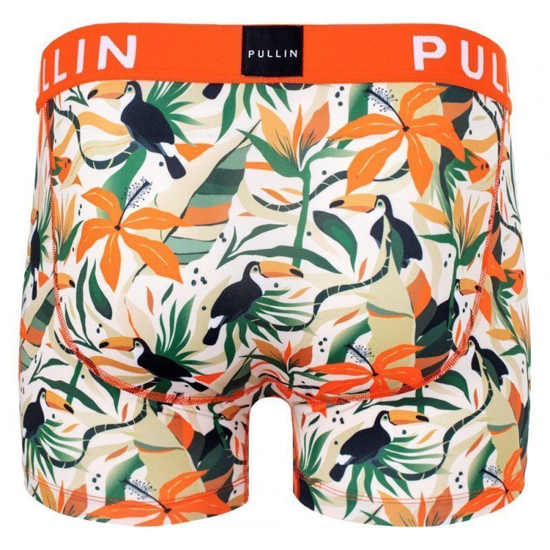 PULL IN Boxer Homme Microfibre MASEXOTICO Orange Vert