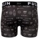 PULL IN Boxer Homme Microfibre MASELEMENT Gris Blanc