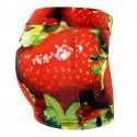 HERITAGE Boxer Femme Microfibre FRAISE Rouge Vert MADE IN FRANCE