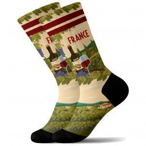 PULL IN Chaussettes Homme Microfibre PINO Vert Beige