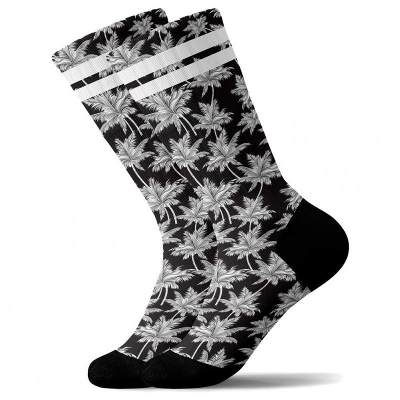 Chaussettes Homme MACABOU Noir et Blanc