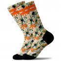 PULL IN Chaussettes Homme Microfibre EXOTICO Orange Vert