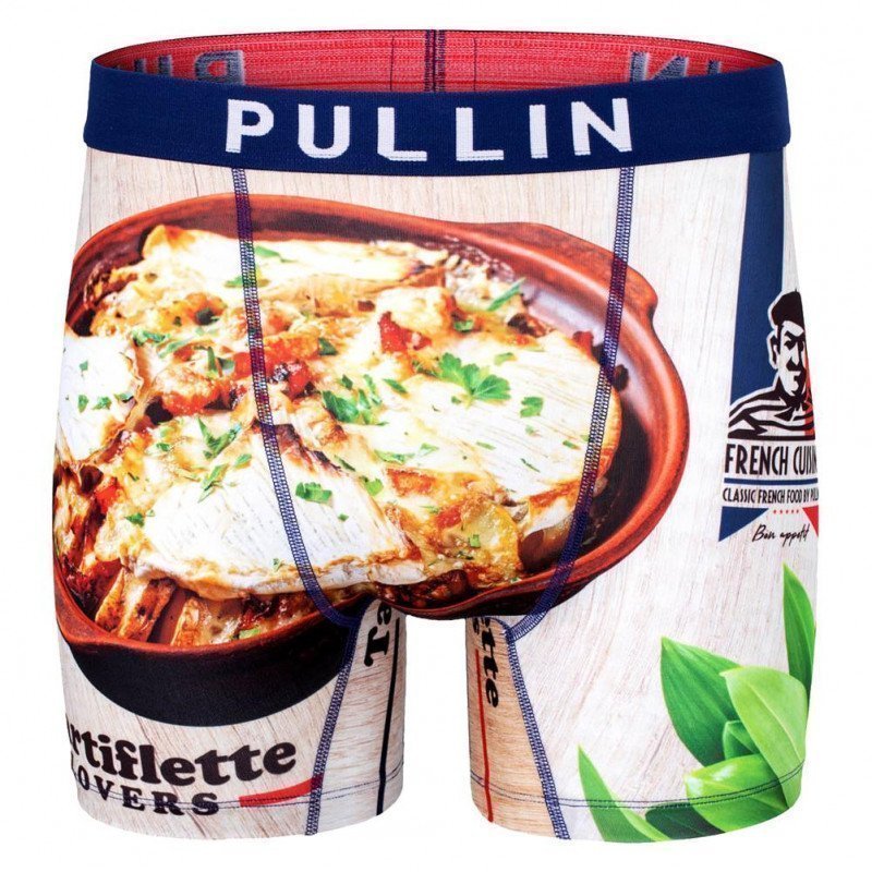 PULL IN Boxer Long Homme Microfibre TARTIFLETTELOVER Multicolore