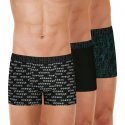 ATHENA Lot de 3 Boxers Homme Coton EASY FUN Logo Noir Lettres