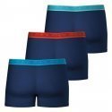 LOT DE 3 Boxer Sous-vêtements Homme EASYBIO Bleu et Marine
