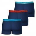 ATHENA Lot de 3 Boxers Homme Coton Bio EASY BIO Marine