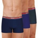 EMINENCE Lot de 3 Boxers Homme Coton Bio SELECTION Marine Indigo Poivre