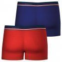 LOT DE 2 Boxer Sous-vêtements Homme MADE IN FRANCE Rouge et Indigo