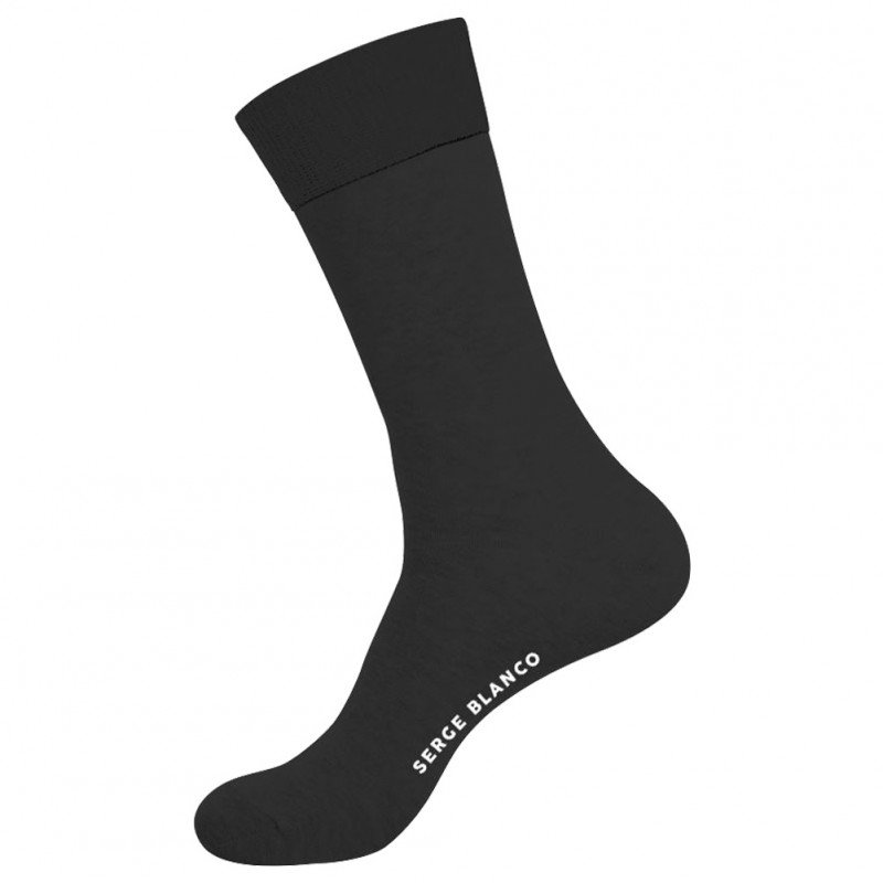 SERGE BLANCO 3 paires Chaussettes Homme Coton CHVASS5 Gris Noir