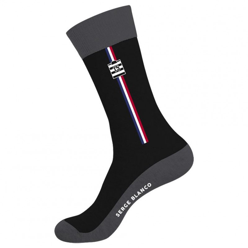SERGE BLANCO 3 paires Chaussettes Homme Coton CHVASS5 Gris Noir