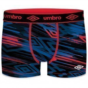 UMBRO Boxer Homme Microfibre SUBASS1 Rouge Bleu