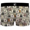 Boxer Homme DOLLAR Gris et Noir