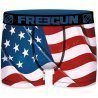 Boxer Homme FLAG Bleu et Rouge