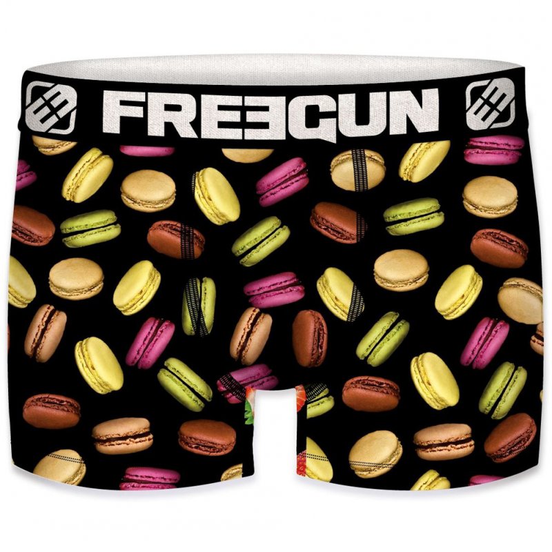 Boxer Homme MACA Noir et Multicolore
