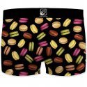 FREEGUN Boxer Homme Microfibre MACA Noir Multicolore