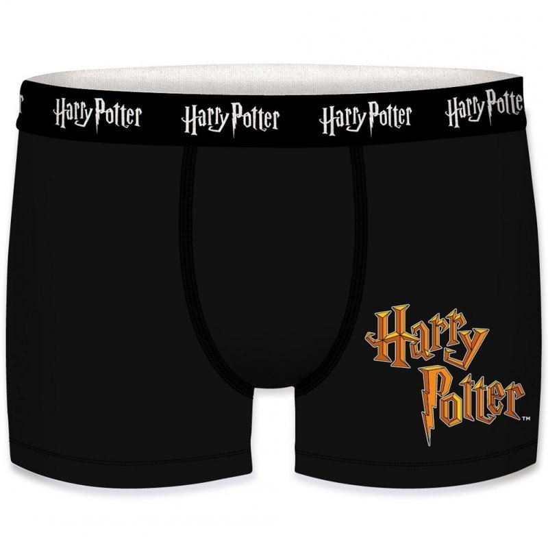 HARRY POTTER Lot de 5 Boxer Garçon Coton ASS2 Noir Rouge Gris